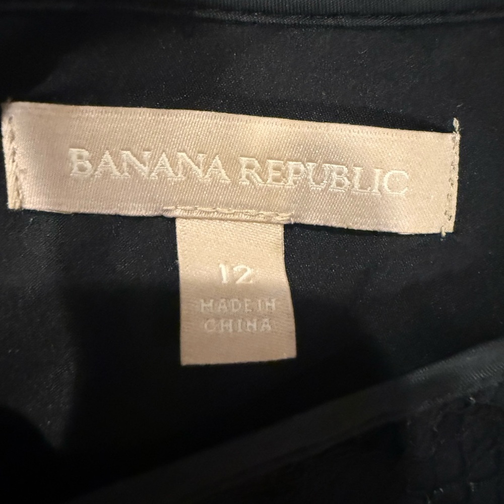 Banana Republic Elegant Black Lace Mini Dress - Picture 6 of 6